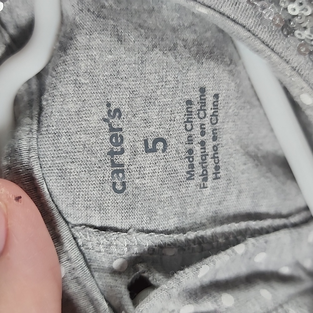 Carter's Girls Long Sleeve Dress Size 5 - Picture 3 of 4